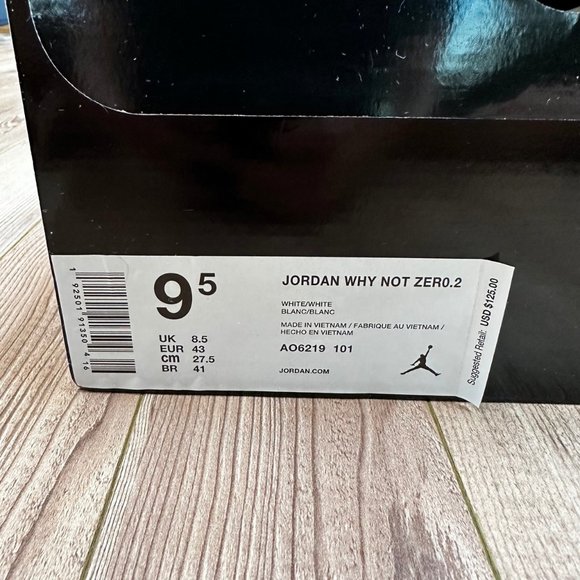 Jordan Why Not Zer0.2 in White main image 4